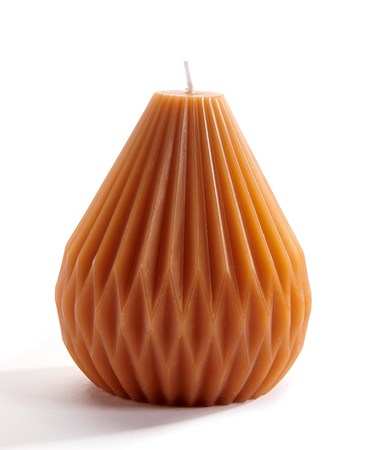 Textured Terra Cotta  Candle