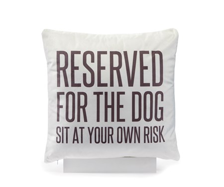 Pocket Pillow - Reserved For the Dog