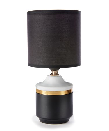 Mini Table Lamp - Black & White