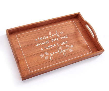Serving Tray w/Sentiment