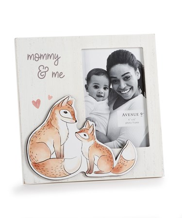 Laser Cut Photo Frame, Foxes