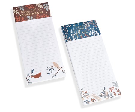 Magnetic Notepad, 2 Asst.