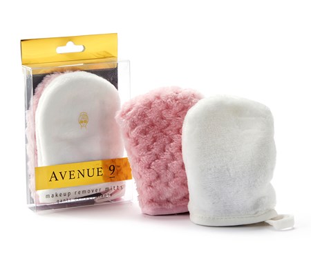 Erase Your Day Makeup Remover Mitts w/Displayer