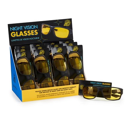 Yellow Sight Night Vision Glasses