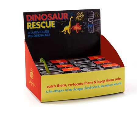 Dino Rescue Game Set w/Coop, 4 Asst. w/Displayer
