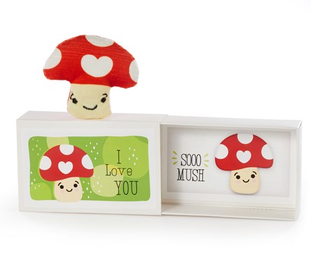 Mushroom Pocket Hug w/Gift Box