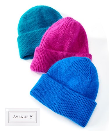 Woolen Winter Hat, 3 Asst.