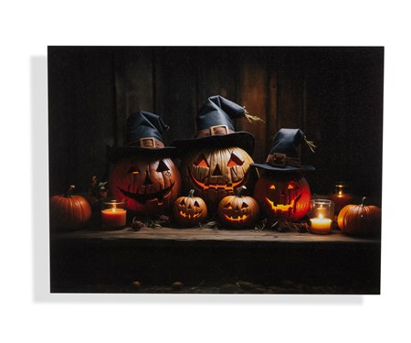 LED Jack-O-Lanterns Halloween Artwork