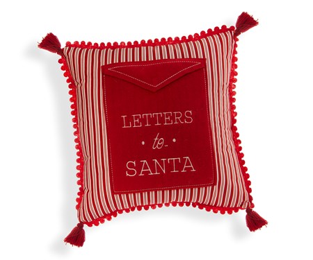 Letters to Santa Christmas Pillow/Cushion