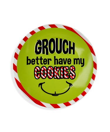 Grouch Cookie Plate w/Sentiment