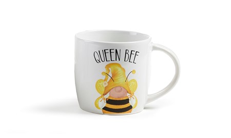 Bee Gnome Sentiment Mug, Queen Bee