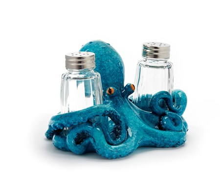 Octopus Salt & Pepper Holder